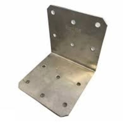 Des supports d'angle en acier et en acier inoxydable enduits de poudre pour applications industrielles
