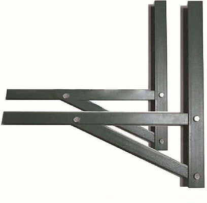 Des supports métalliques en aluminium pour la climatisation, conception personnalisée.