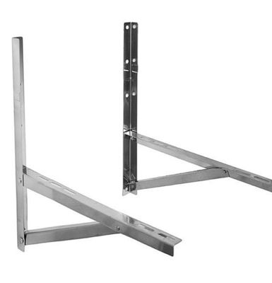 Des supports métalliques en aluminium pour la climatisation, conception personnalisée.