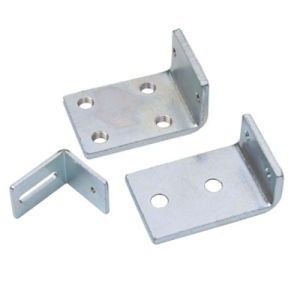 Braquette métallique personnalisée Braquette fixe Processus personnalisé et de perforation pour différentes tailles