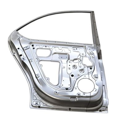 Processus automobile et de soudage d'estampage de coque métallique avec matériau en acier inoxydable