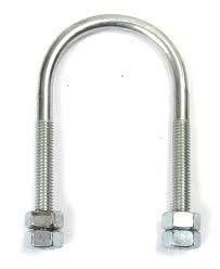 Boulons en forme de U personnalisés certifiés ISO9001 2008 en acier inoxydable et en acier au carbone