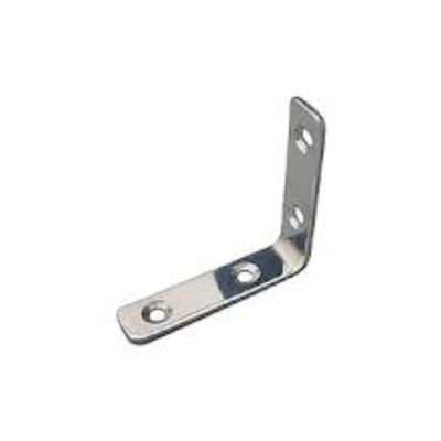 Des supports d'angle personnalisés en acier et en acier inoxydable avec opération d'emboutissage d'estampage
