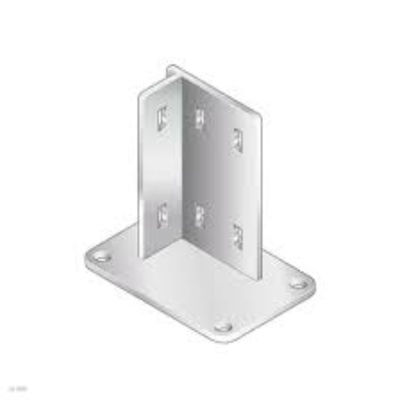 Plaque de base de montage de plancher en acier et en acier inoxydable personnalisée à des prix de Ltd