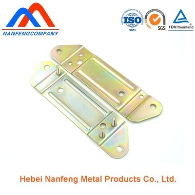 Pièces d'estampage métalliques personnalisées professionnelles pour pièces automobiles en acier revêtu de couleur naturelle