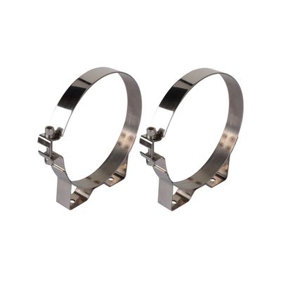 Clampe métallique de tuyau haute pression personnalisée avec revêtement et épaisseur de 0,5 mm-25 mm