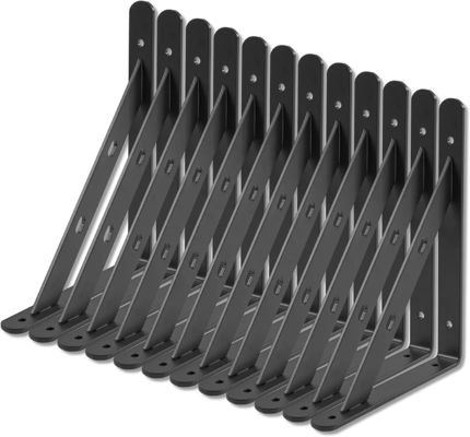 Étagère triangulaire en acier inoxydable personnalisée cadre fixe avec consommation