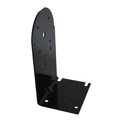 0.5mm-25mm épaisseur parfaite support peint en noir pour la construction d'infrastructures