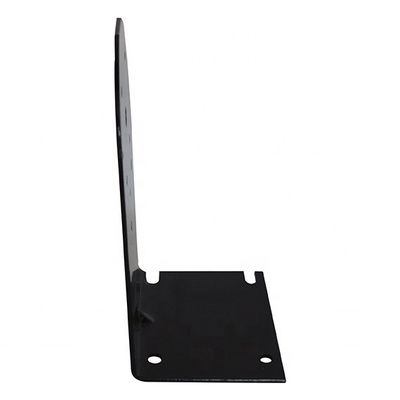 0.5mm-25mm épaisseur parfaite support peint en noir pour la construction d'infrastructures