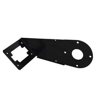 0.5mm-25mm épaisseur parfaite support peint en noir pour la construction d'infrastructures