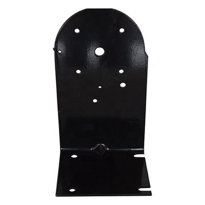 0.5mm-25mm épaisseur parfaite support peint en noir pour la construction d'infrastructures