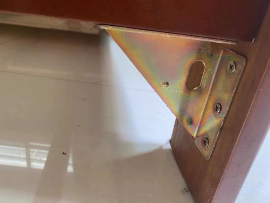 Code métallique poli personnalisable pour les tables en bois Nanfeng et option de personnalisation
