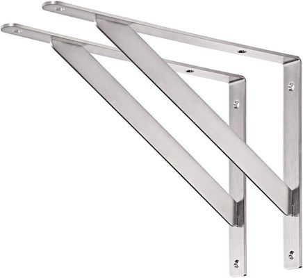 Support triangulaire en acier inoxydable pour fixation de structures métalliques sur mesure et échantillon