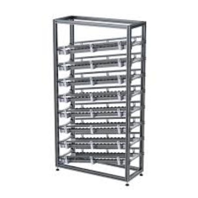 Améliorez votre rangement avec un support de rangement en aluminium sans boulon de couleur et épaisseur personnalisées