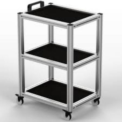 Améliorez votre rangement avec un support de rangement en aluminium sans boulon de couleur et épaisseur personnalisées