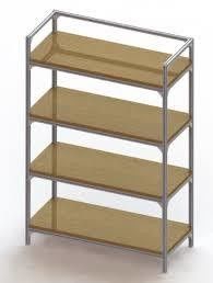 Plateau de rangement sans boulons en aluminium de couleur personnalisée pour un stockage organisé