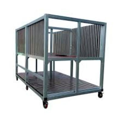 Plateau de rangement sans boulons en aluminium de couleur personnalisée pour un stockage organisé